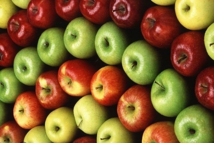 Яблоки разных цветов