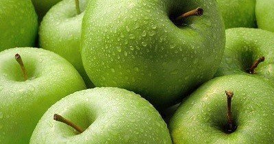 Зеленые яблоки стоковое изображение