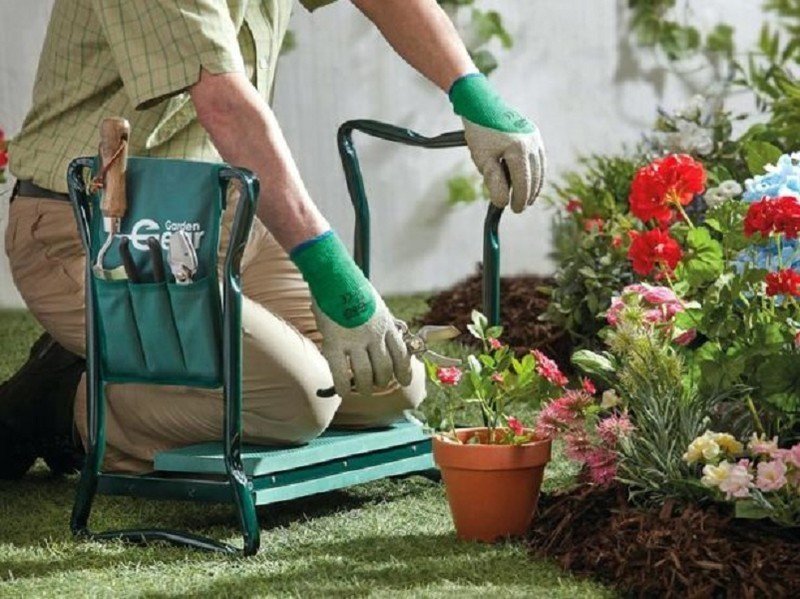 Скамейка садовая garden kneeler