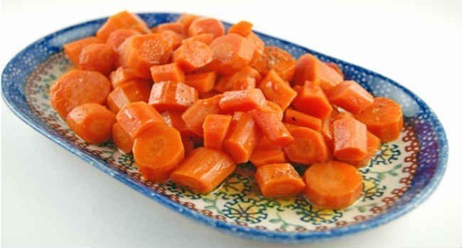 Термически обработанная морковь
