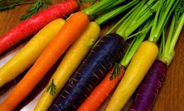 Цветная морковь