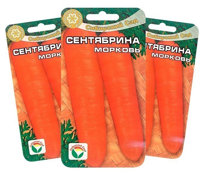 Сибсад морковь сентябрина