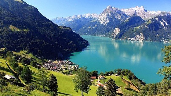 Фирвальдштетское озеро швейцария