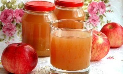 Яблочный сок с мякотью
