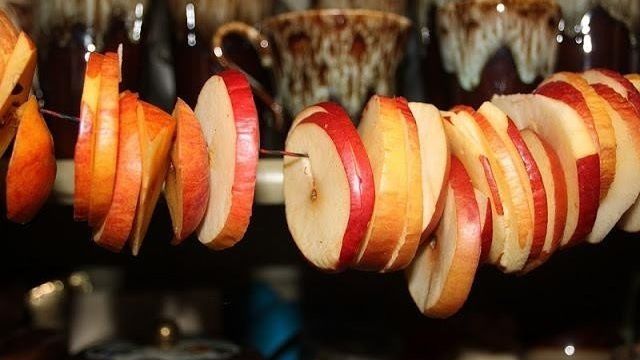 Как посушить яблоки в домашних условиях