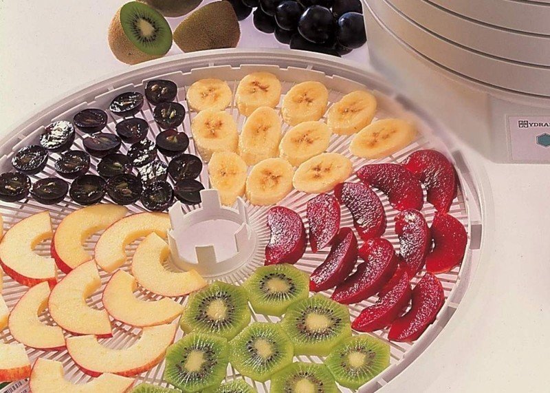 Нарезанные фрукты для сушилки