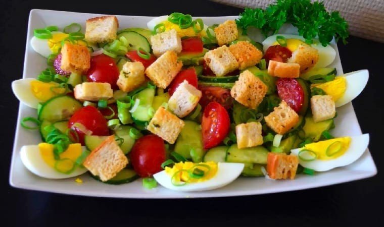 Салат с овощами